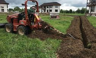 Копка траншей для водопровода в Старом Осколе: цена за метр от 944 руб.