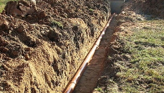 Копка траншей для водопровода в Старом Осколе: цена за метр от 944 руб.
